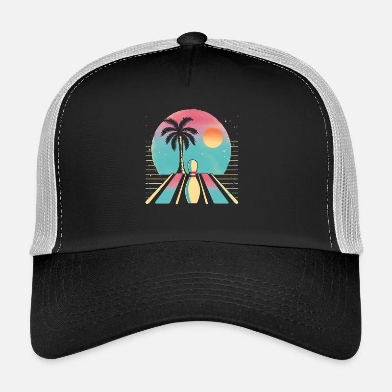 Oldschool Bowling Trucker Cap