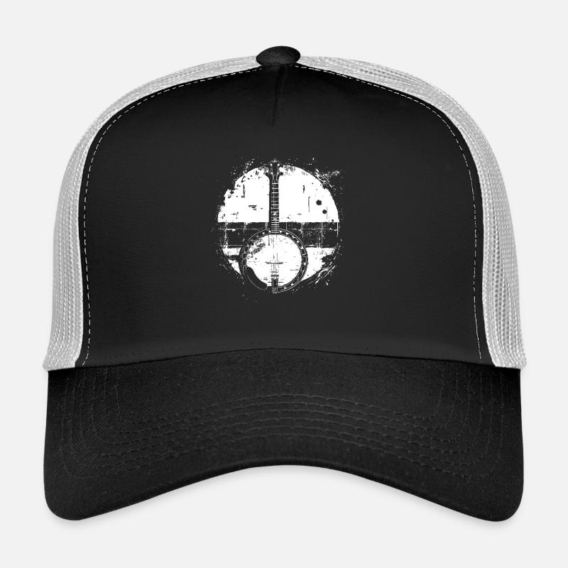 Banjo Sketch Trucker Cap