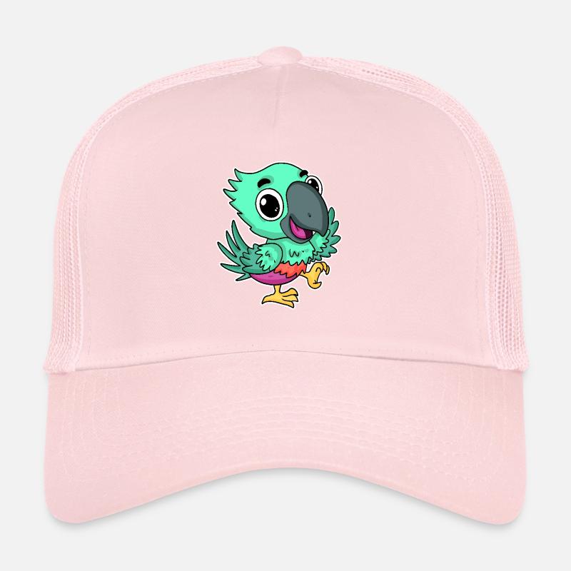 Perroquet mignon mignon Casquette trucker 