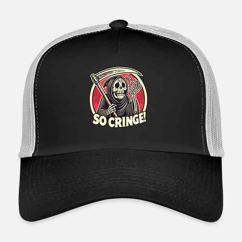 Embarrassing Embarrassment Grim Reaper Trucker Cap