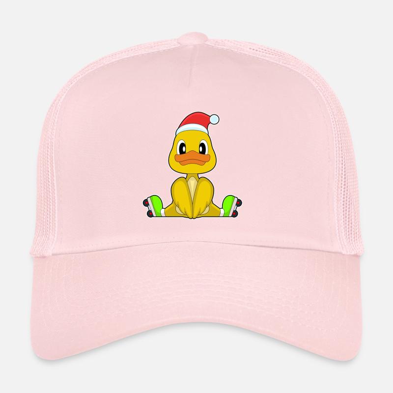 Canard Noël Patins à roues alignées Casquette trucker 