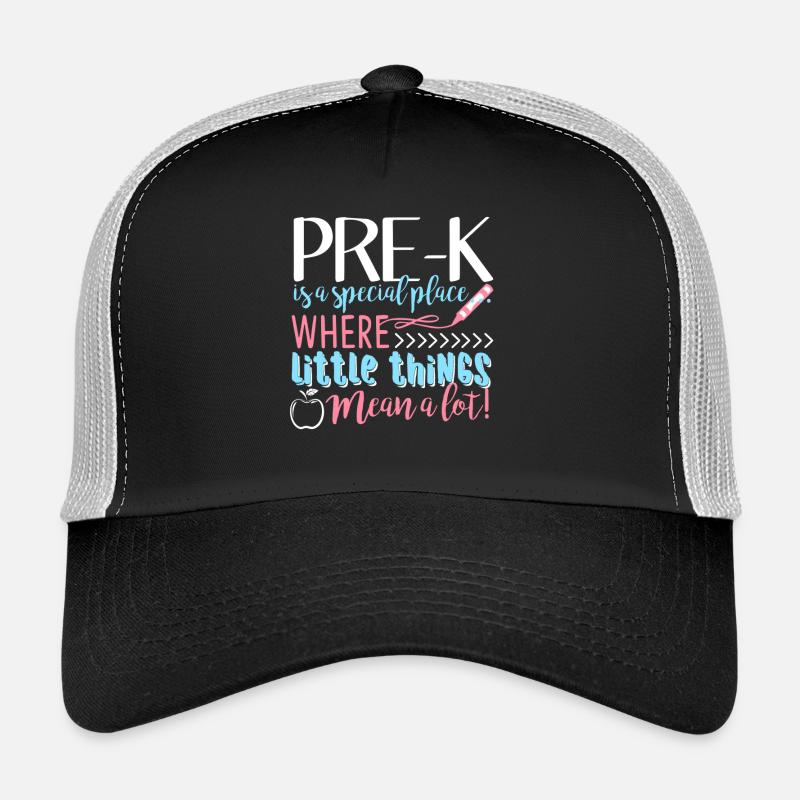 Pre k Teacher Pre k Is A Special Place Trucker Cap