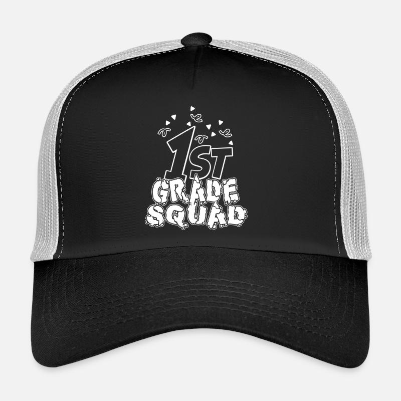 1st Grade Teacher 1st Grade Squad Trucker Cap