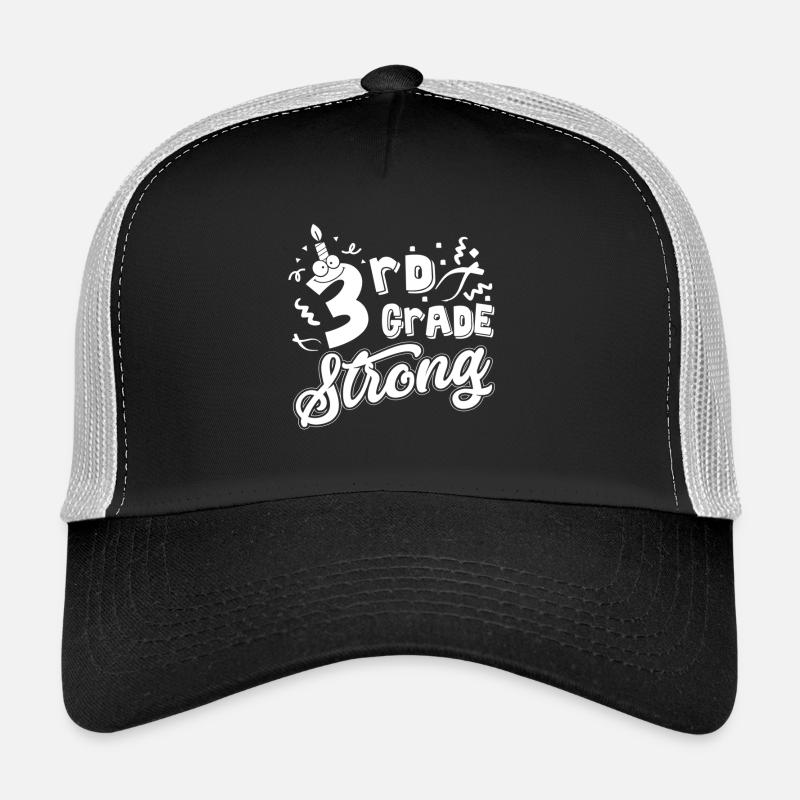 3rd Grade Teacher 3rd Grade Strong Trucker Cap