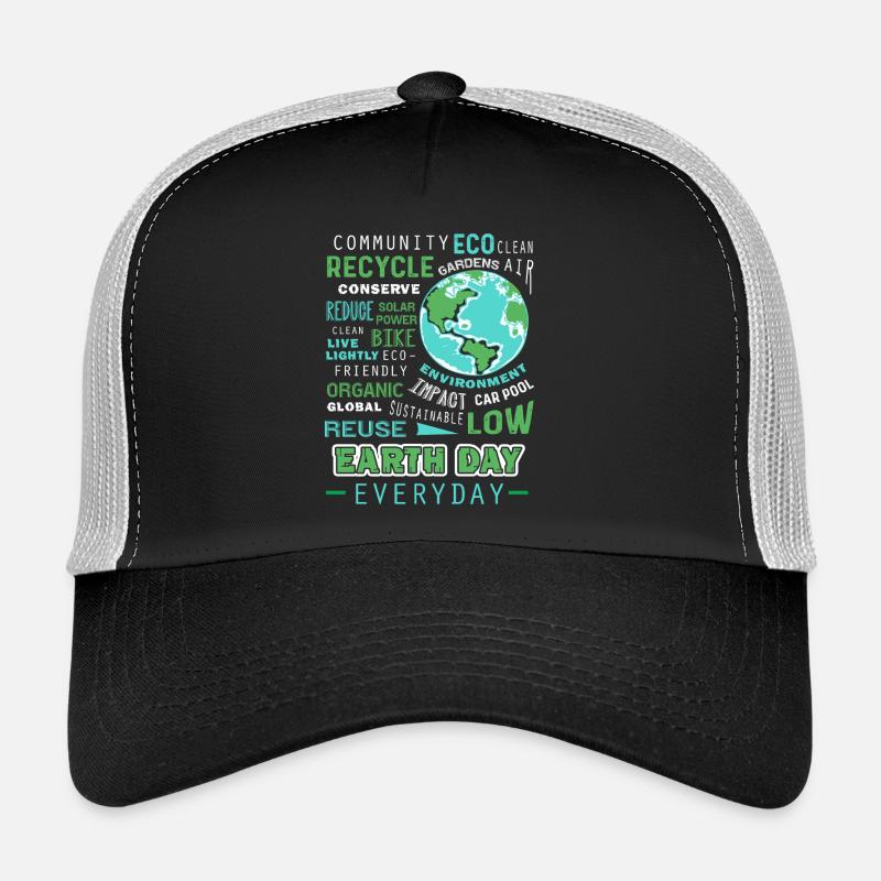 Earth Day Everyday Trucker Cap