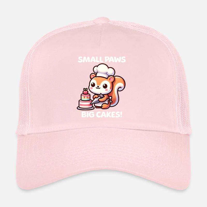 Écureuil pâtissier Casquette trucker 