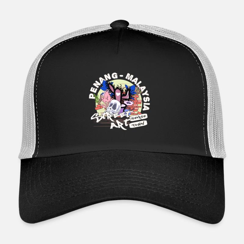 Mural in Penang Trucker Cap
