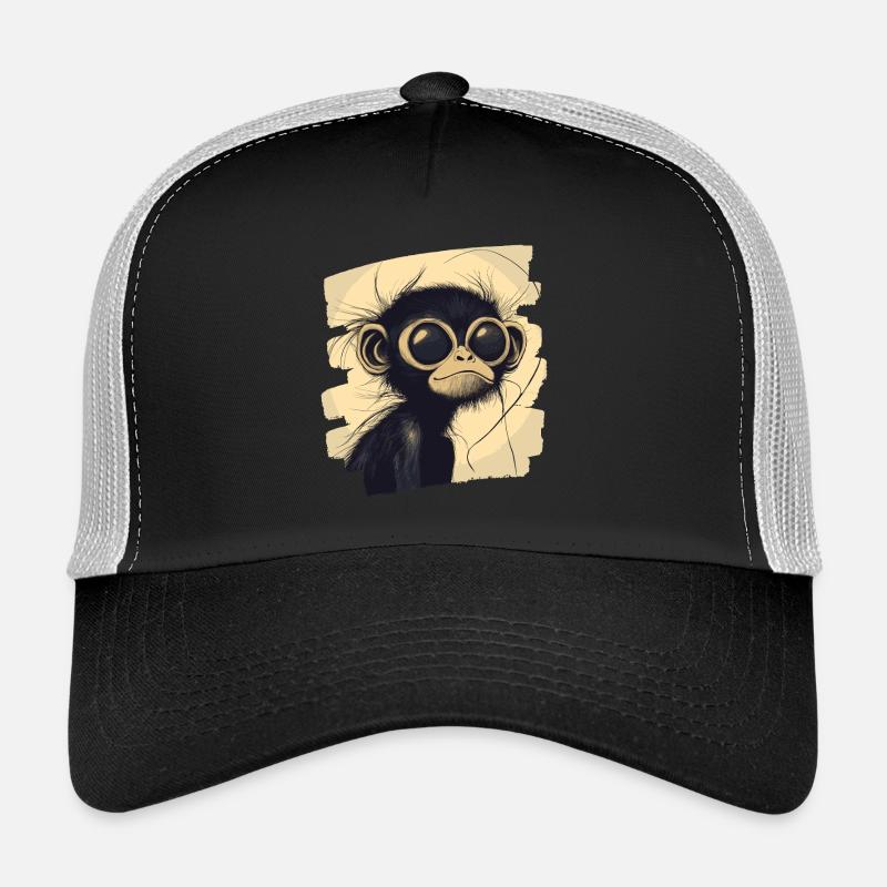 Spinnenaffe Retro Trucker Cap