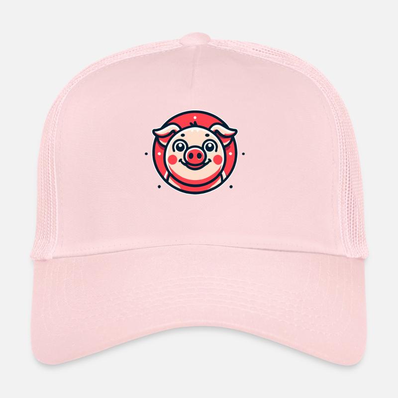 Drôle de petit cochon Casquette trucker 