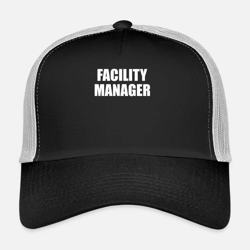 Facility Manager Karneval Köstüm Trucker Cap
