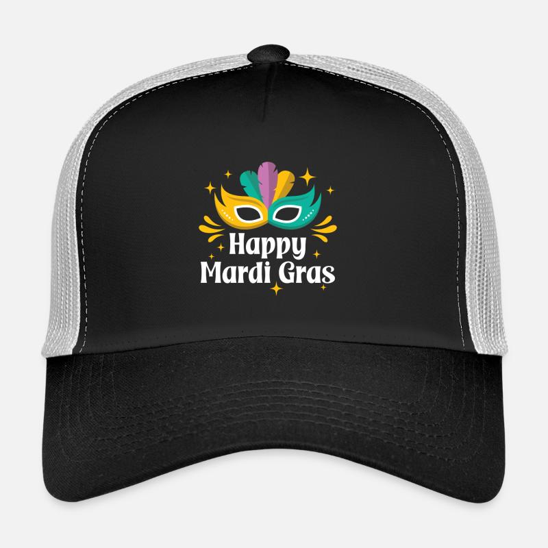 Frohen Mardi Gras Trucker Cap