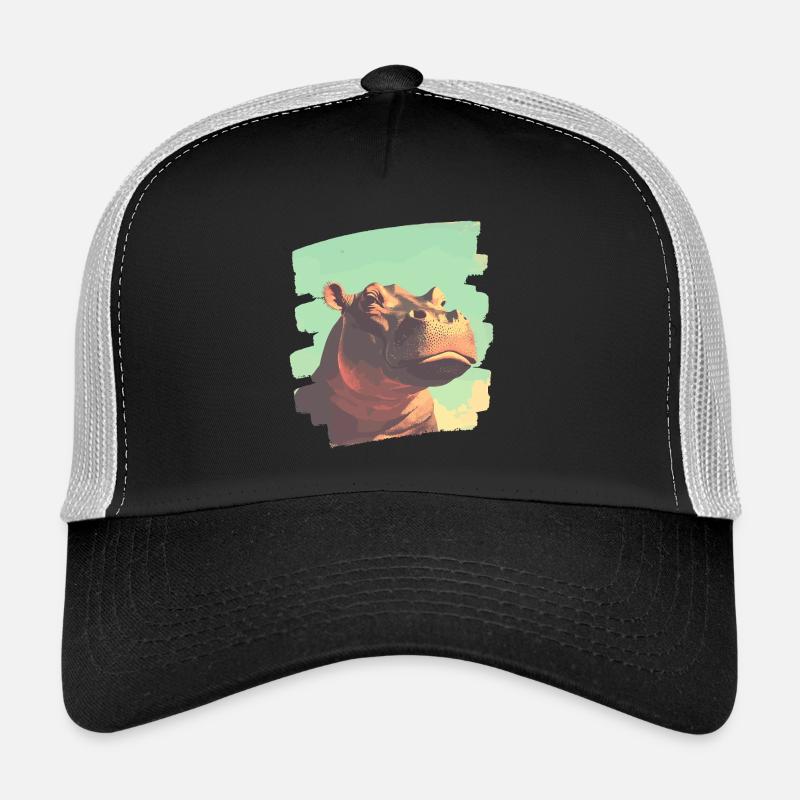 Nilpferd Retro Trucker Cap