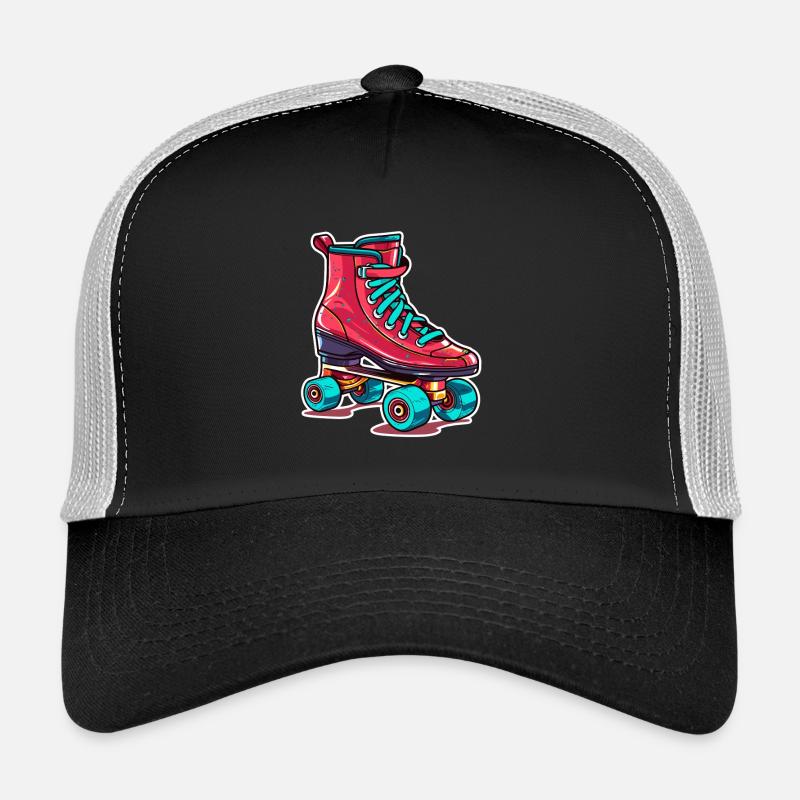 Graphique patins à roulettes Casquette trucker 