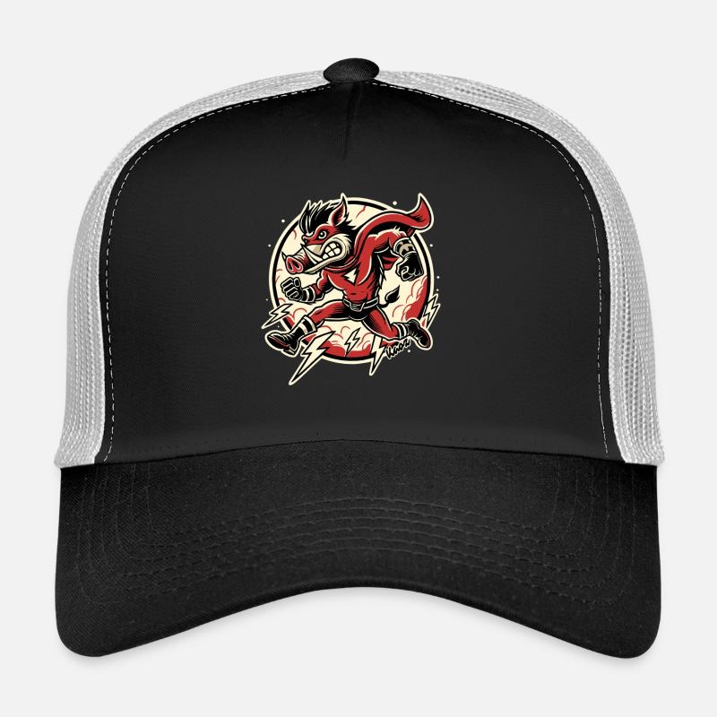 Super-Wildsau – Blitzschnell und unaufhaltsam! Trucker Cap