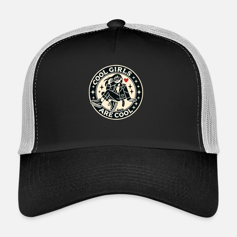 Cool Mädchen sind cool, Einfach cool bleiben! Trucker Cap
