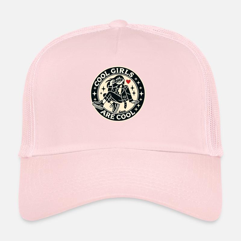 Les filles cool, c’est cool, restez cool ! Casquette trucker 