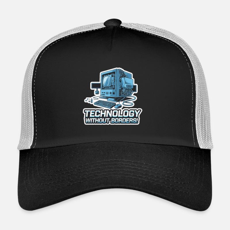 ORDINATEUR, SANS FRONTIÈRES Casquette trucker 