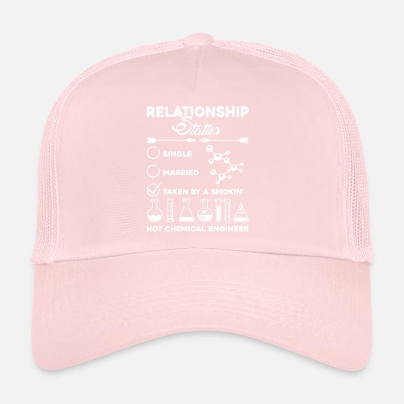 Chemical Technician Relationship Status Trucker Cap