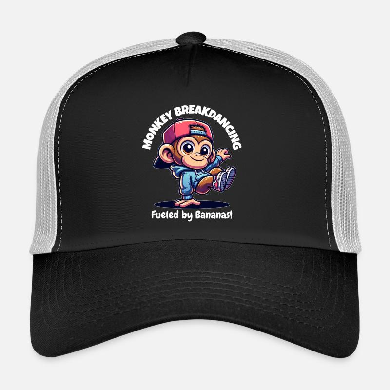 Singe breakdancer Casquette trucker 