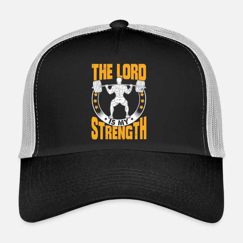 Le Seigneur est ma force Casquette trucker 