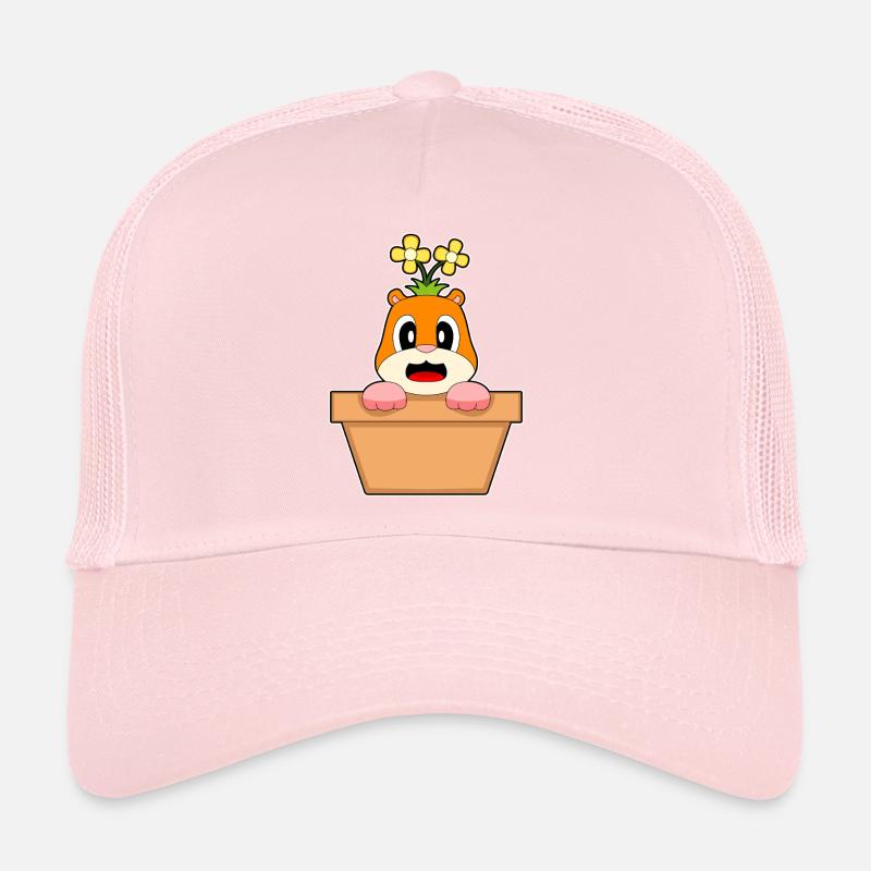 Fleur de hamster Casquette trucker 