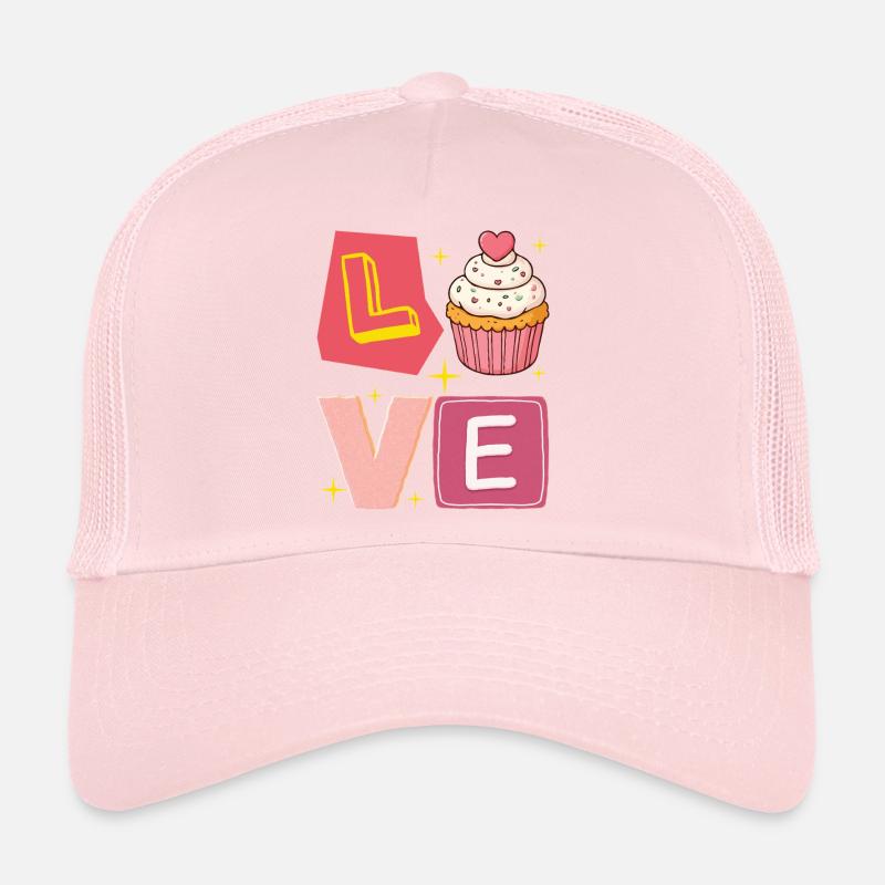 Cupcake Love – L’amour Version Sucrée Mignon Casquette trucker 