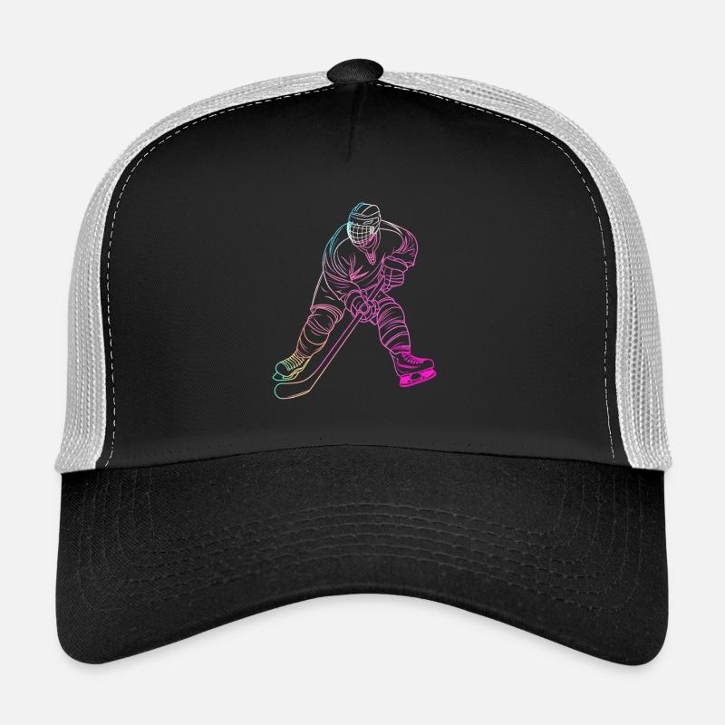 hockey player Trucker Cap