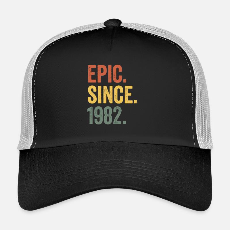 Epic Since 1982 Geburtsjahr Geburtstag Trucker Cap