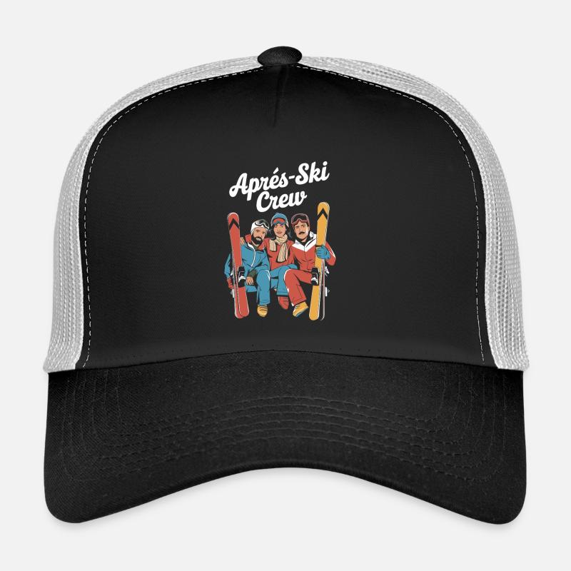 Tenue de soirée après-ski Casquette trucker 