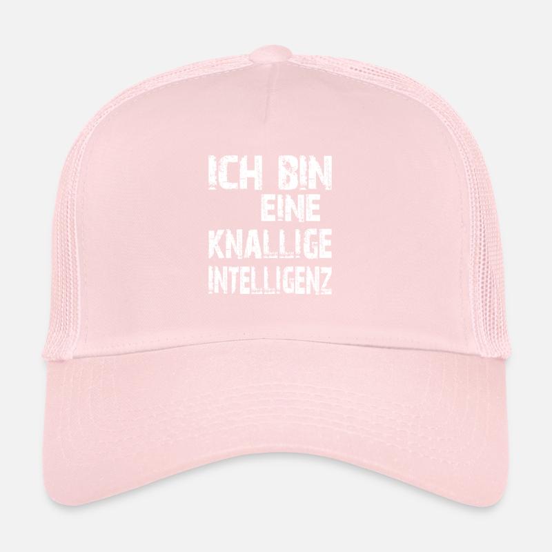KI Spruch Ich bin eine knallige Intelligenz Trucker Cap