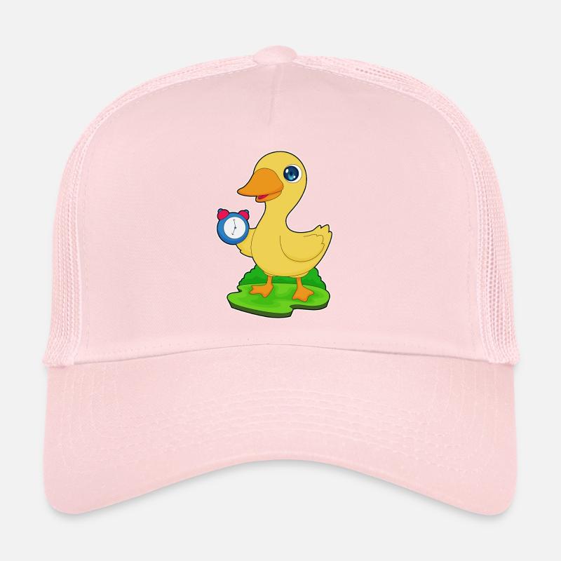 Duck Alarm Clock Trucker Cap