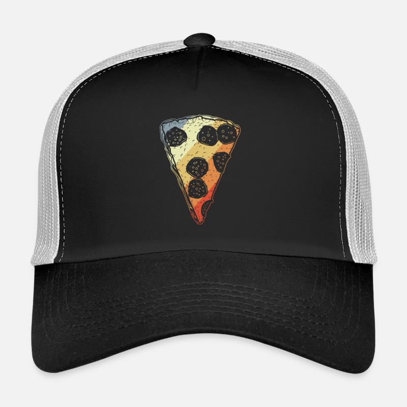 Retro Pizza Trucker Cap