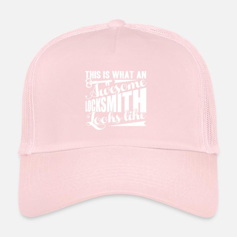Locksmith Awesome Locksmith Looks Like Trucker Cap