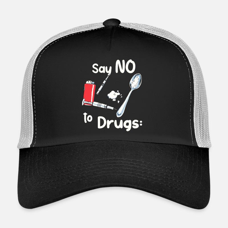 Dites NON à la drogue Casquette trucker 