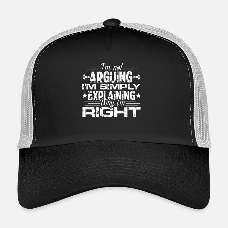 Debating Funny Debating Trucker Cap