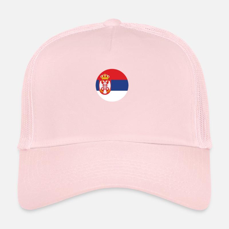 Serbie Drapeau serbe Fier Serbe Casquette trucker 
