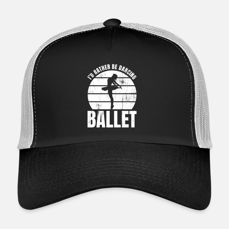 Je préfère danser le ballet Casquette trucker 
