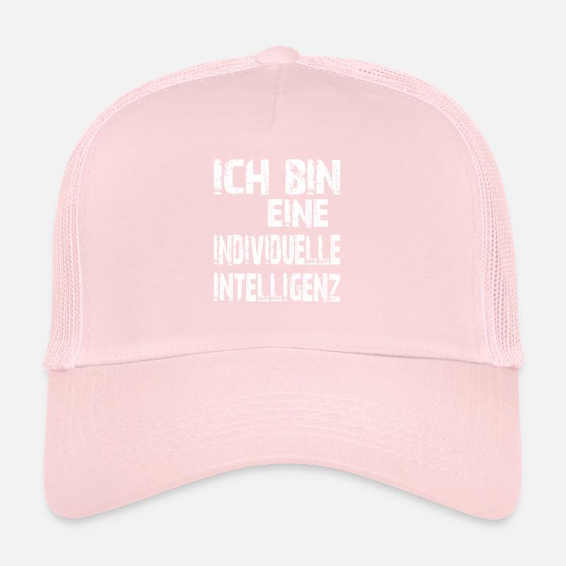 KI Spruch Ich bin eine individuelle Intelligenz Trucker Cap