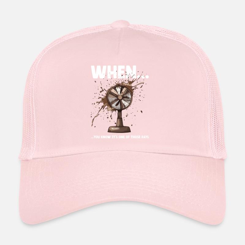 Funny Murphy's Law Meme Disaster Office Colleagues Trucker Cap