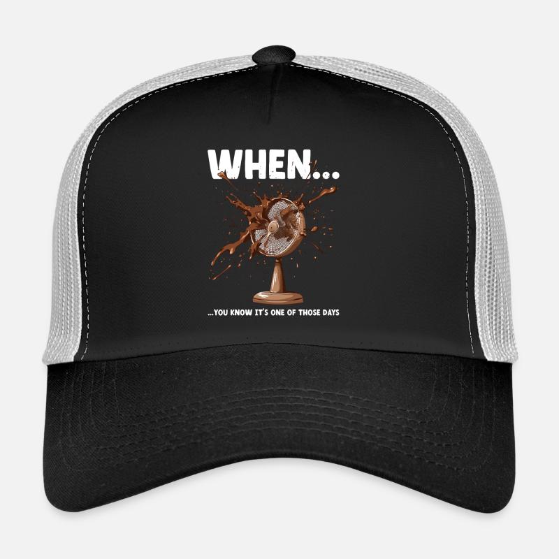 Funny Meme Disaster Murphy's Law Office Colleagues Trucker Cap