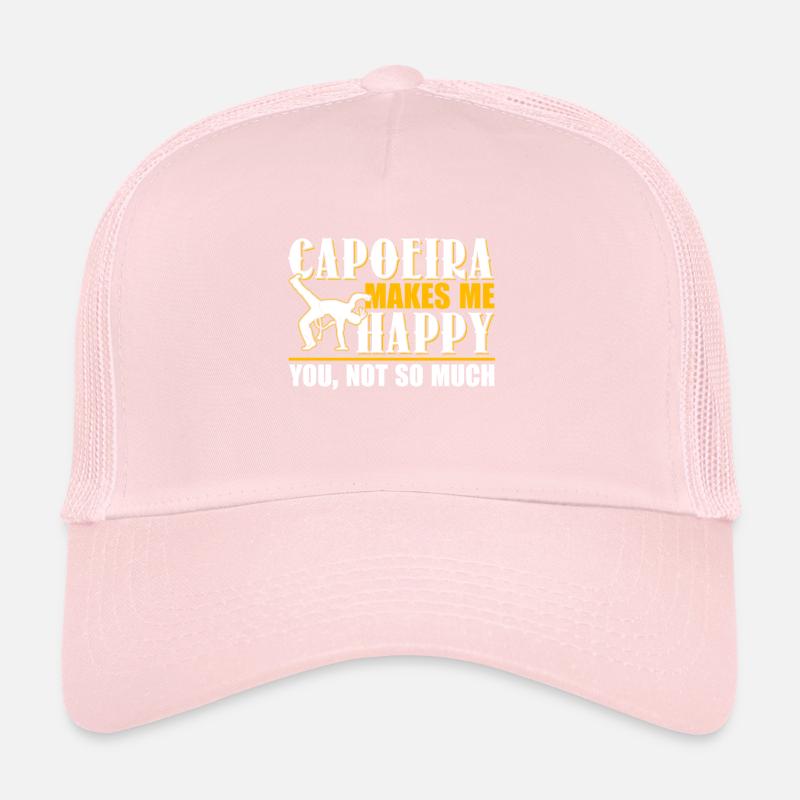 Capoeira Makes Me Happy Trucker Cap