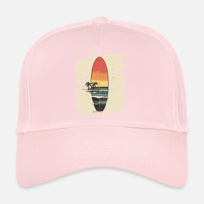 Surfboard Trucker Cap