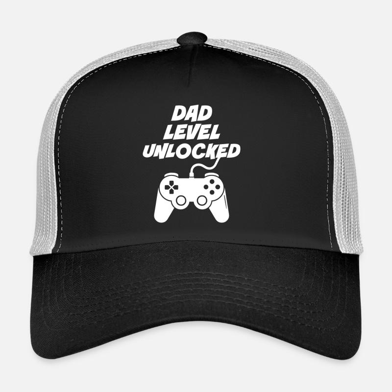 Niveau papa débloqué Casquette trucker 