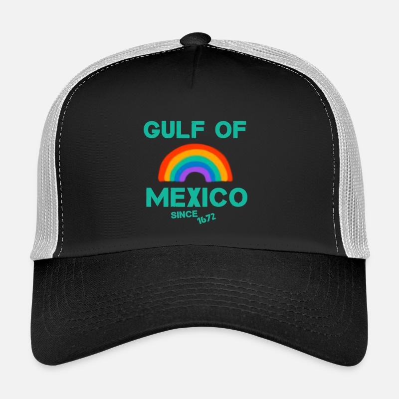 Golf des Mexikos Regenbogen Trucker Cap
