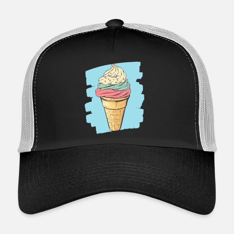 Cream Cream Trucker Cap
