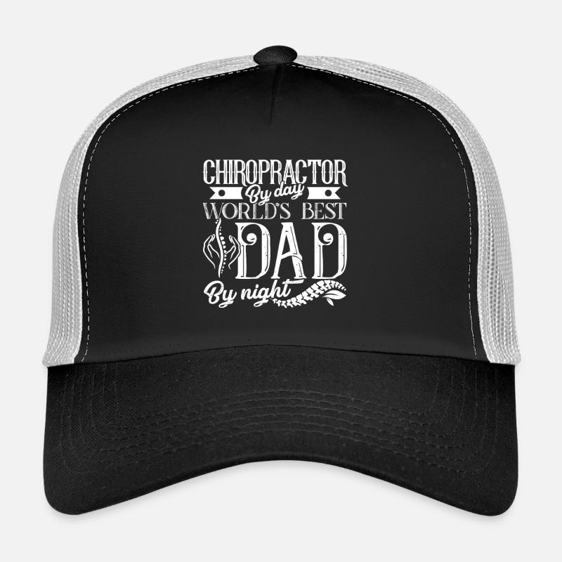 Chiropractor Chiropractor Dad Trucker Cap