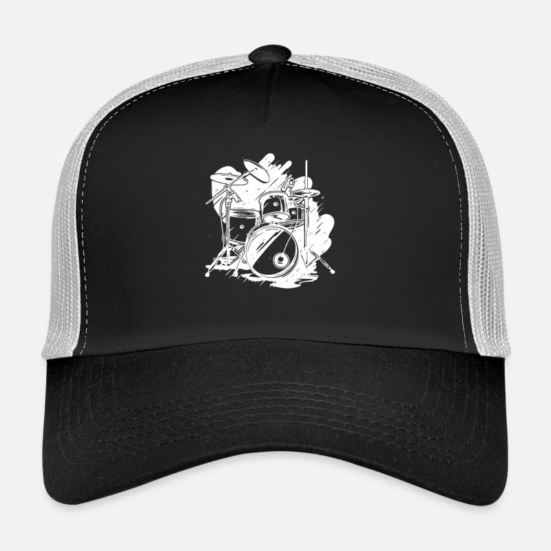 Schlagzeug Grafik Trucker Cap