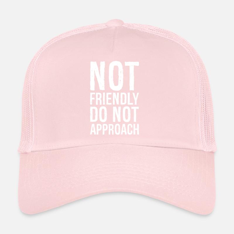 pas amical ne pas approcher Casquette trucker 