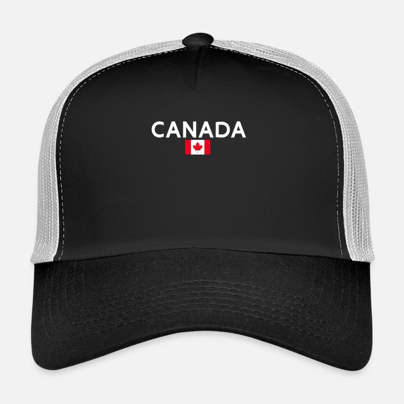 Canada Canada Drapeau canadien Casquette trucker 