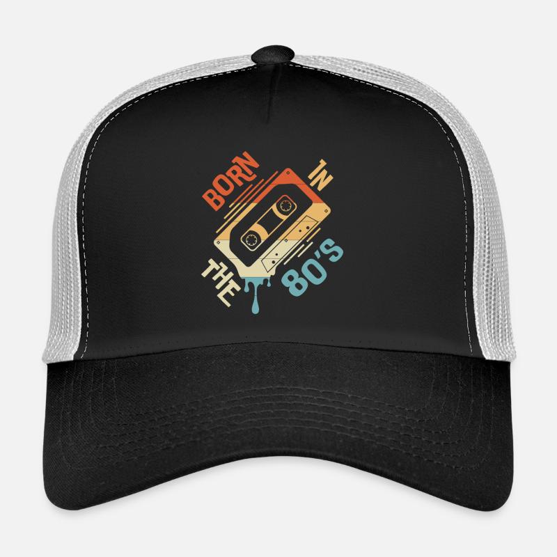 Né dans les années 80 Casquette trucker 